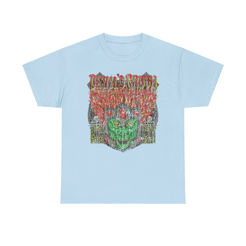 Load image into Gallery viewer, Devils Crush 1990 Turbografx Video Game Pinball T-shirt