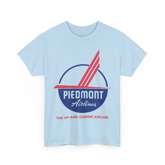 Piedmont Airlines Red White Blue Wing Up And Coming T-shirt