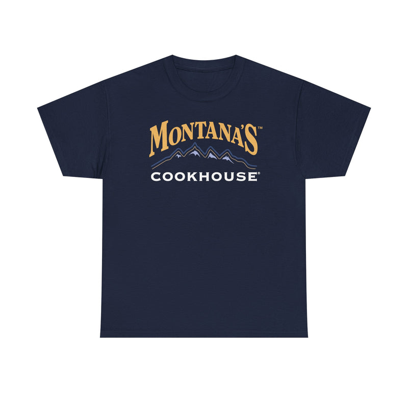 Load image into Gallery viewer, Montana's Cookhouse T-Shirt - Restaurant Industry Defunct Logo Tee