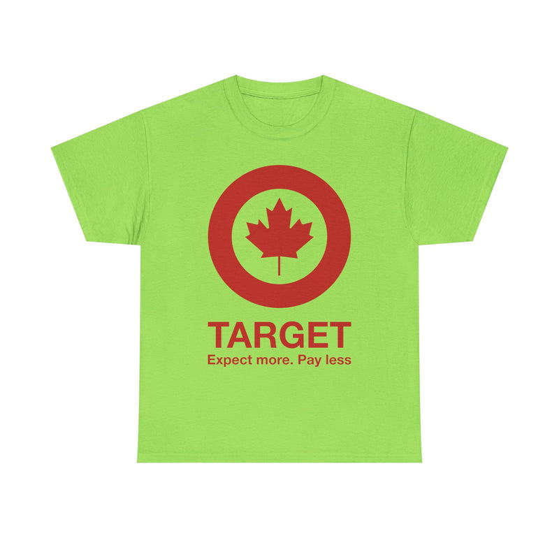 Load image into Gallery viewer, Target Canada Expect More Pay Less Red Maple Leaf Department Store T-shirt
