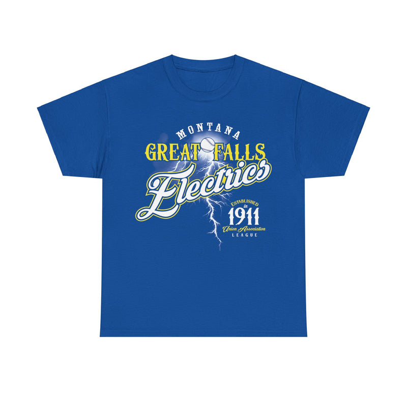 Load image into Gallery viewer, Great Falls Electrics Est 1911 Montana Baseball T-shirt