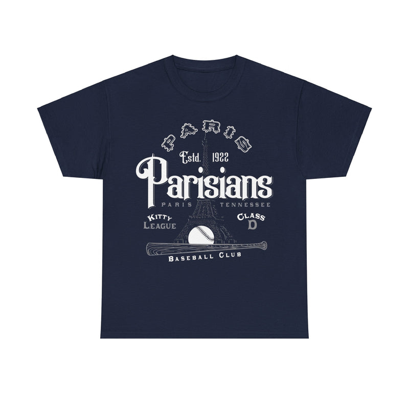 Load image into Gallery viewer, Paris Parisians Est 1922 Tennessee Baseball T-shirt