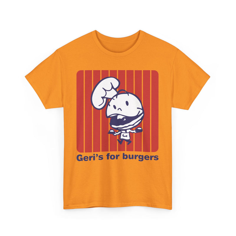 Load image into Gallery viewer, Geri's For Burgers Vintage Restaurant Chain Logo Diner T-Shirt