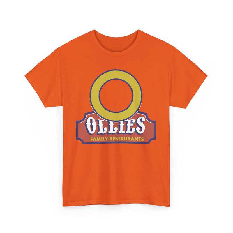 Load image into Gallery viewer, Ollies Family Restaurants Vintage Logo Defunct Restaurant Chain T-Shirt