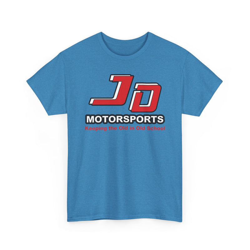 Load image into Gallery viewer, JD Motorsports Defunct Racing T-Shirt Keeping the Old in Old School NASCAR Tee