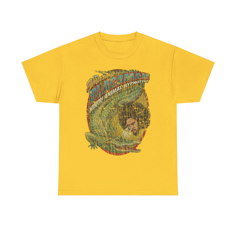 Load image into Gallery viewer, The Amazing Blacaman 1924 Hindu Animal Hypnotist Circus Performer T-shirt