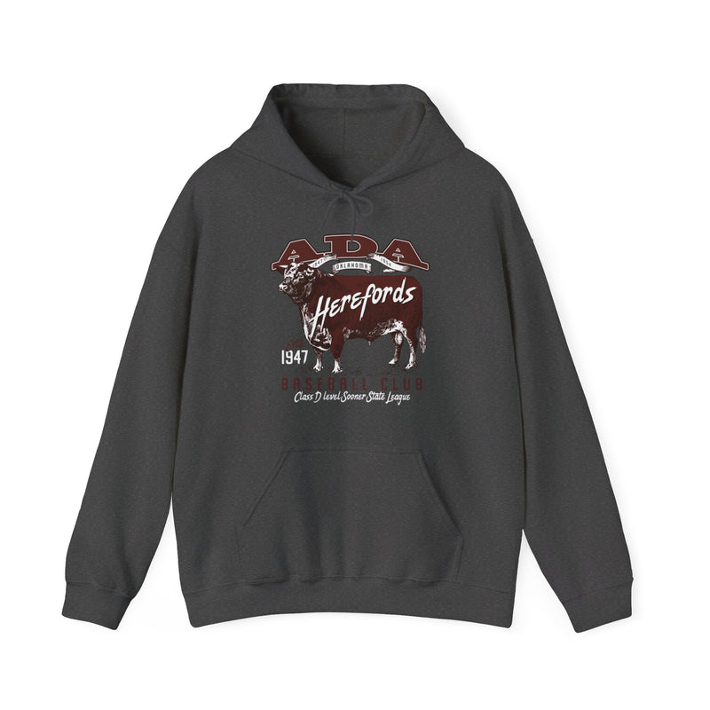 Load image into Gallery viewer, Ada Herefords 1947 Oklahoma Baseball Pullover Hoody Sweatshirt
