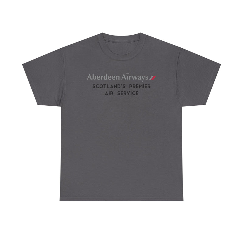 Load image into Gallery viewer, Aberdeen Airways Scotland's Premier Air Service Vintage Logo Aviation T-shirt