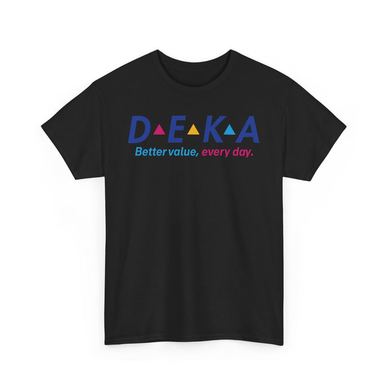 Load image into Gallery viewer, DEKA Better Value Every Day Vintage Logo T-Shirt