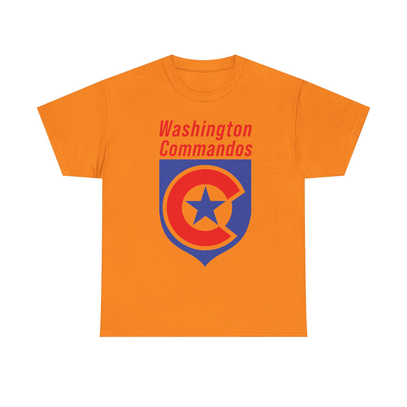 Load image into Gallery viewer, Washington Commandos Arena Football 1987 1990 T-shirt