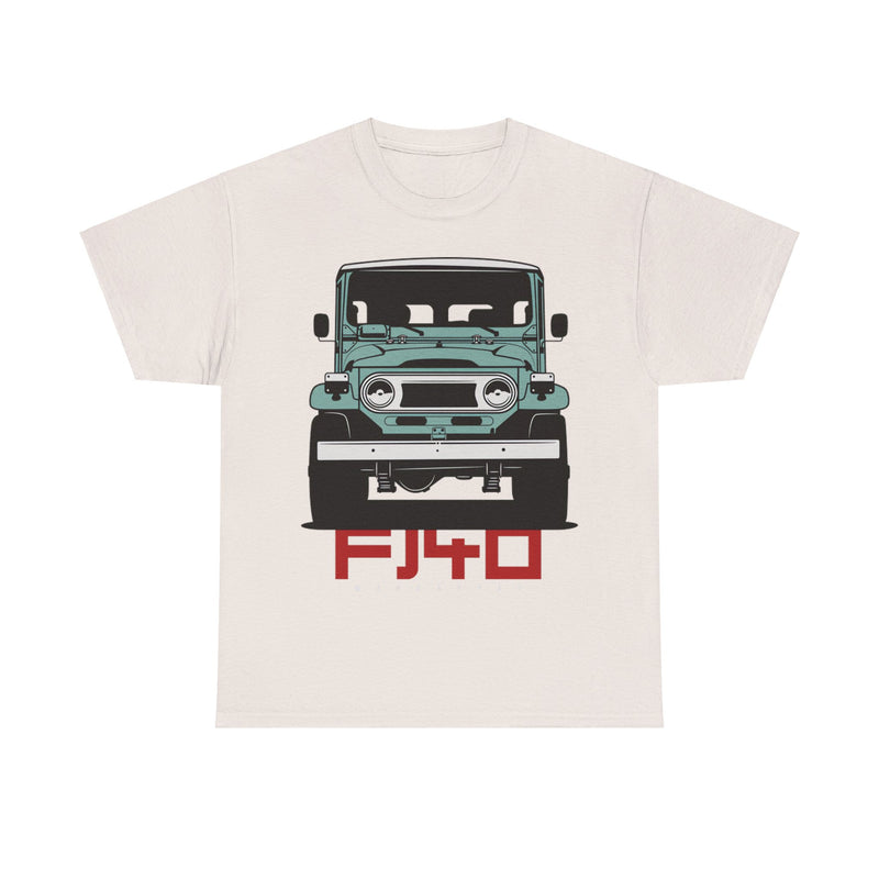 Load image into Gallery viewer, Toyota Land Cruiser FJ40 Green Car Double-sided T-shirt