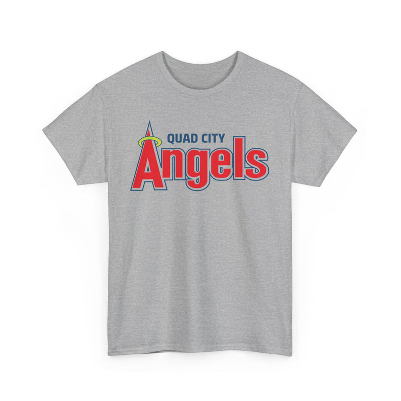 Load image into Gallery viewer, Quad City Angels Iowa 1962-1978 Baseball T-shirt