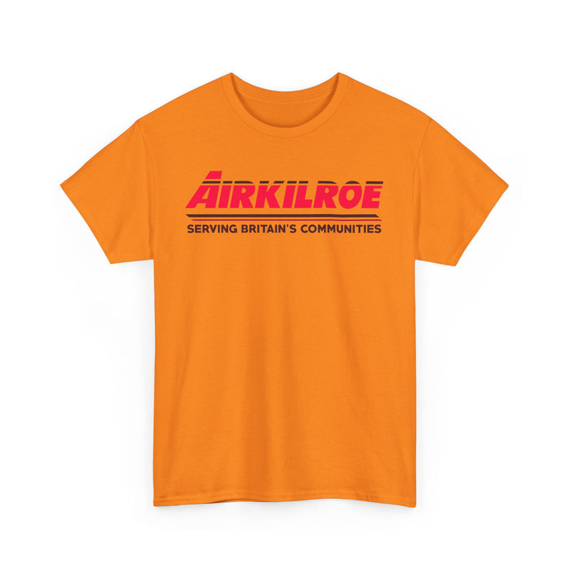Load image into Gallery viewer, Air Kilroe Serving Britain's Communities Vintage Airline Logo Aviation T-shirt