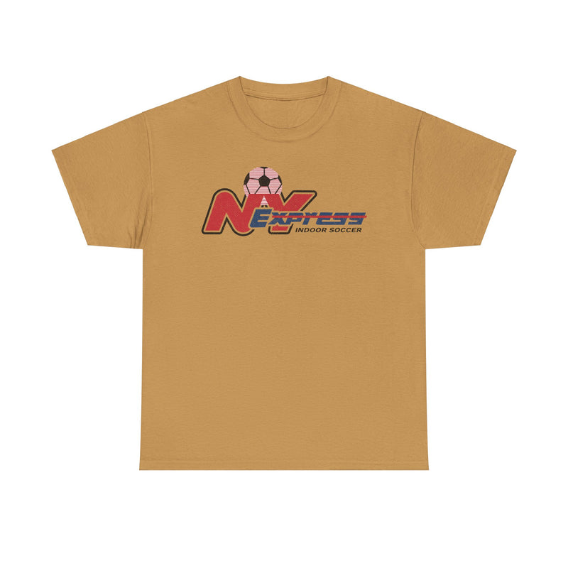 Load image into Gallery viewer, New York Express Major Indoor Soccer League 1986-1987 T-shirt