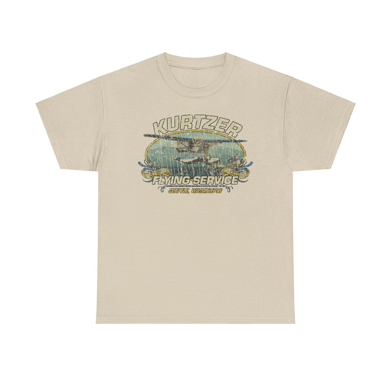 Load image into Gallery viewer, Kurtzer Flying Service 1928 Seattle Washington T-shirt