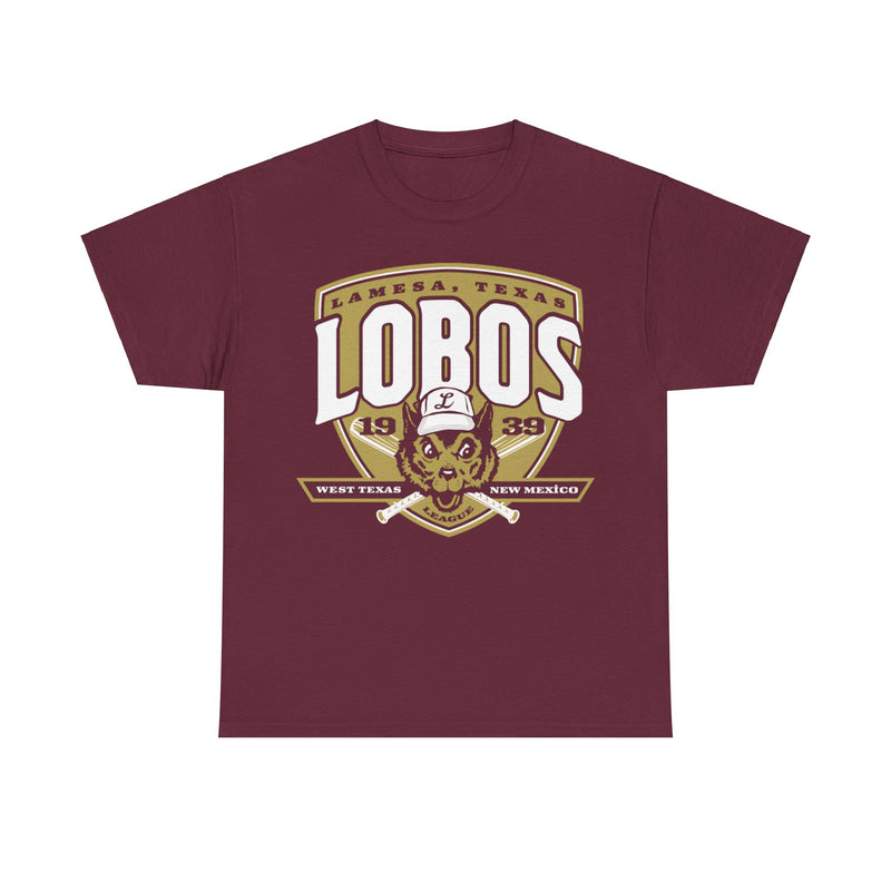 Load image into Gallery viewer, Lamesa Lobos Est 1939 Texas Baseball T-shirt