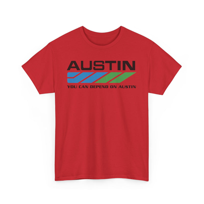 Load image into Gallery viewer, Austin Motor Company British Classic Car Logo Dependable T-shirt