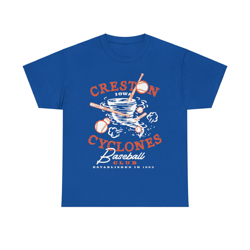 Load image into Gallery viewer, Creston Cyclones Est 1903 Iowa Baseball T-shirt