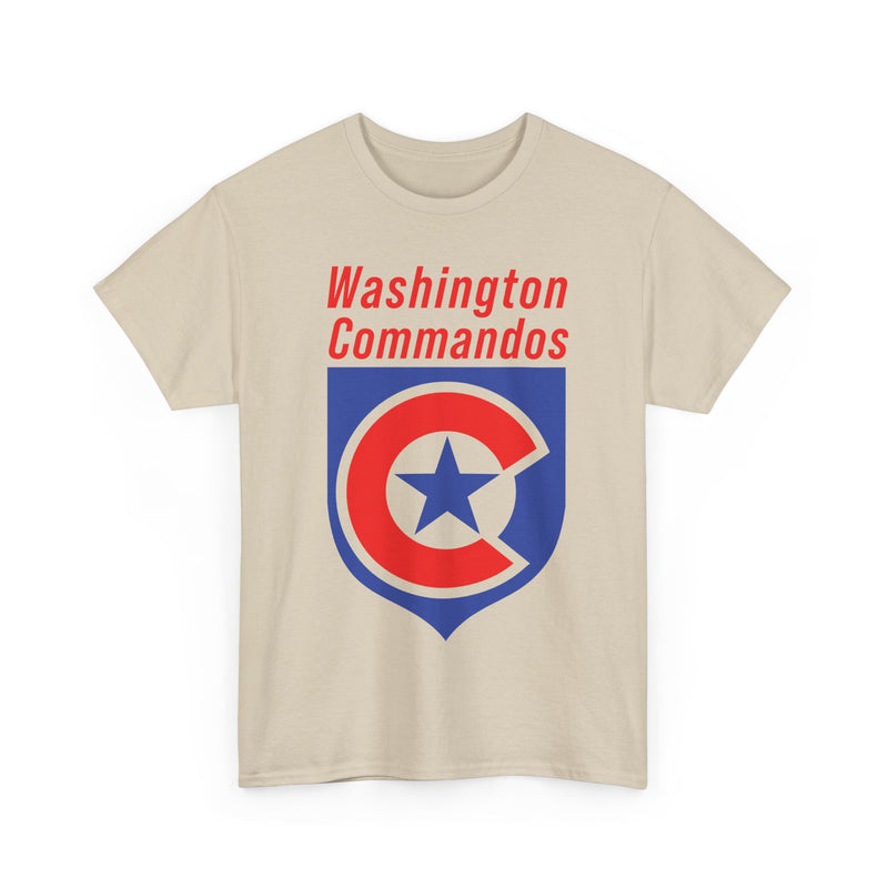 Load image into Gallery viewer, Washington Commandos Arena Football 1987 1990 T-shirt