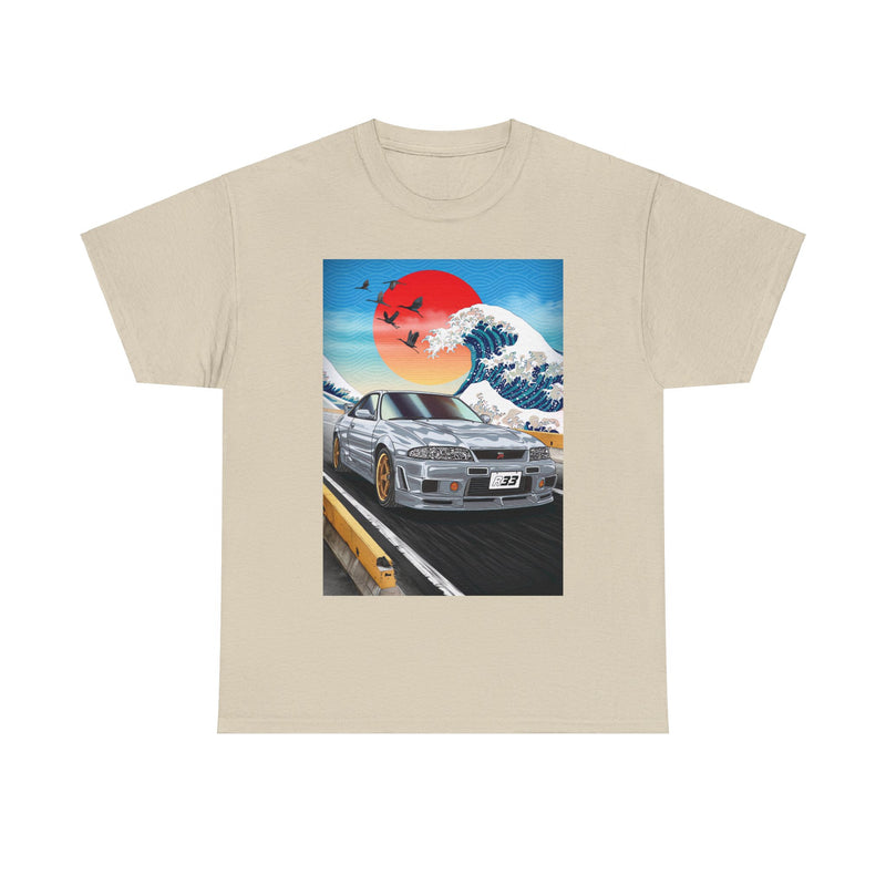 Load image into Gallery viewer, Nissan Skyline GT-R R33 Car T-shirt