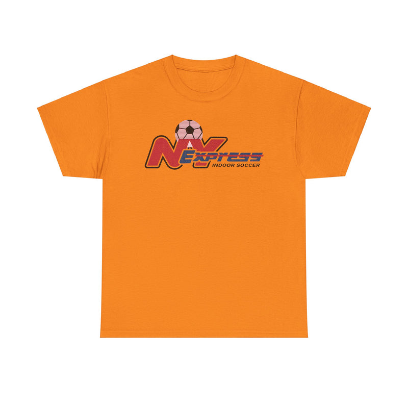 Load image into Gallery viewer, New York Express Major Indoor Soccer League 1986-1987 T-shirt