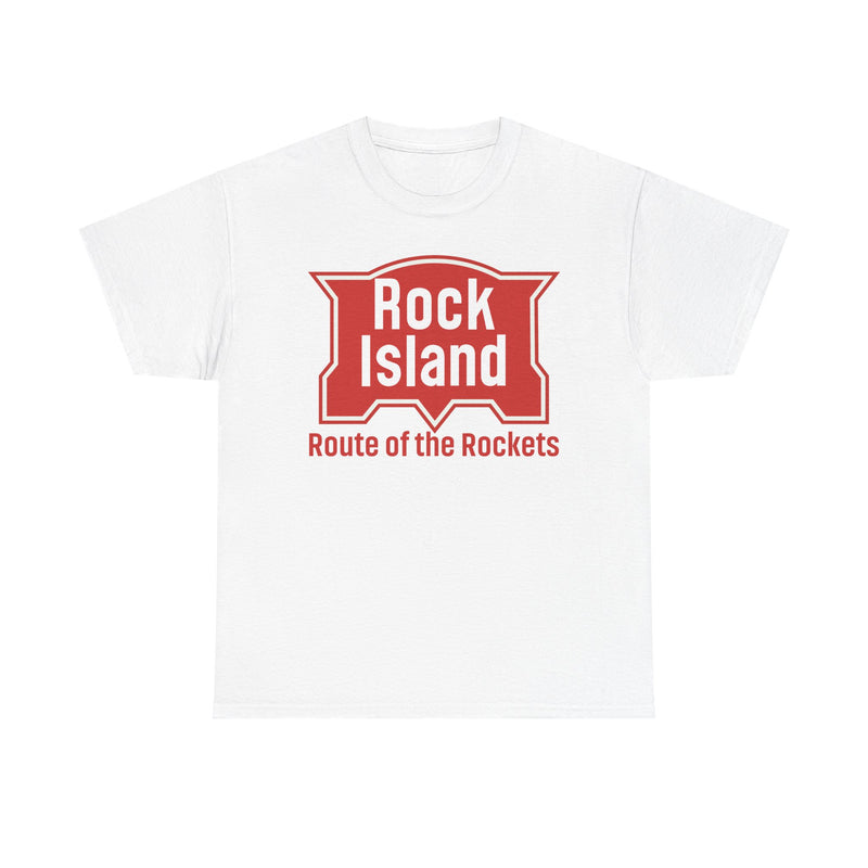 Load image into Gallery viewer, Rock Island Route of Rockets Vintage Railroad Logo T-Shirt
