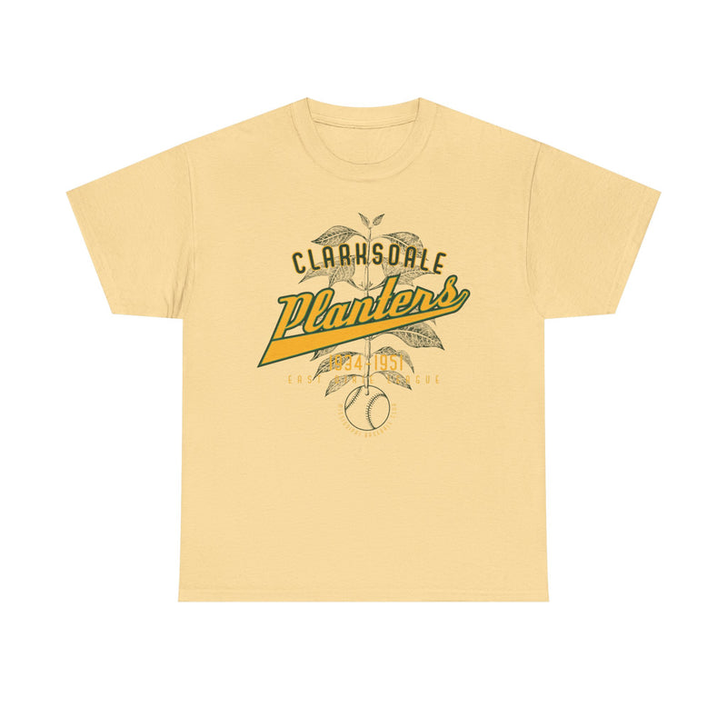 Load image into Gallery viewer, Clarksdale Planters Est 1934 Mississippi Baseball T-shirt