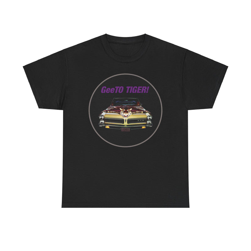 Load image into Gallery viewer, GeeTO Tuger 1965 Pontiac GTO Car T-shirt