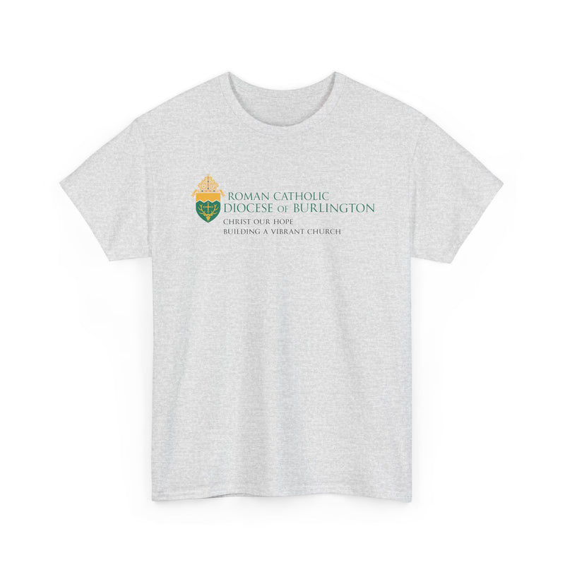 Load image into Gallery viewer, Diocese of Burlington T-Shirt - Catholic Church Logo Tee - Vermont Religious