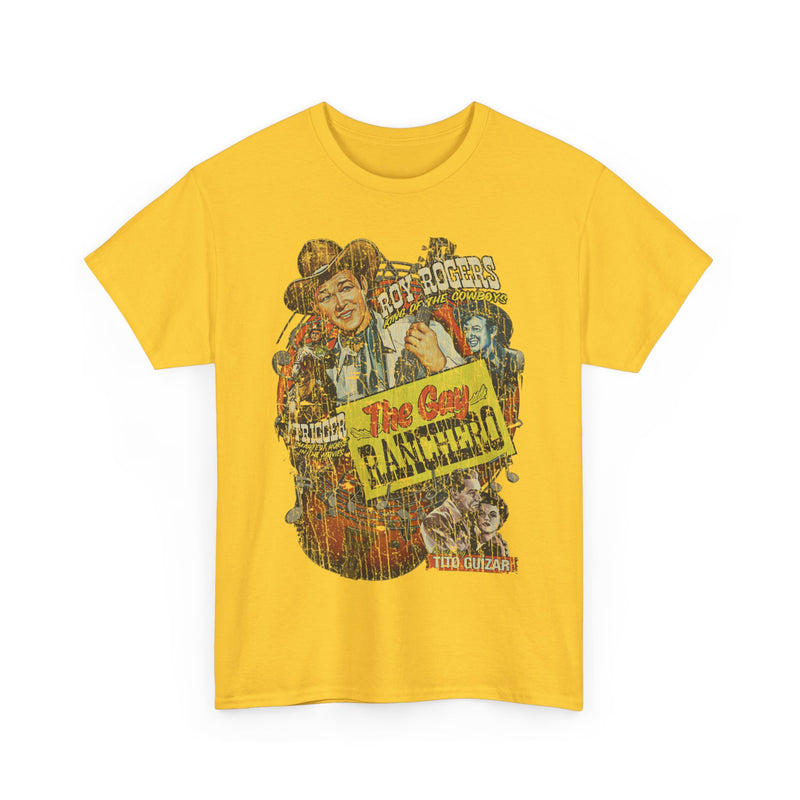 Load image into Gallery viewer, The Gay Ranchero 1948 King of the Cowboys Western Action Movie T-shirt