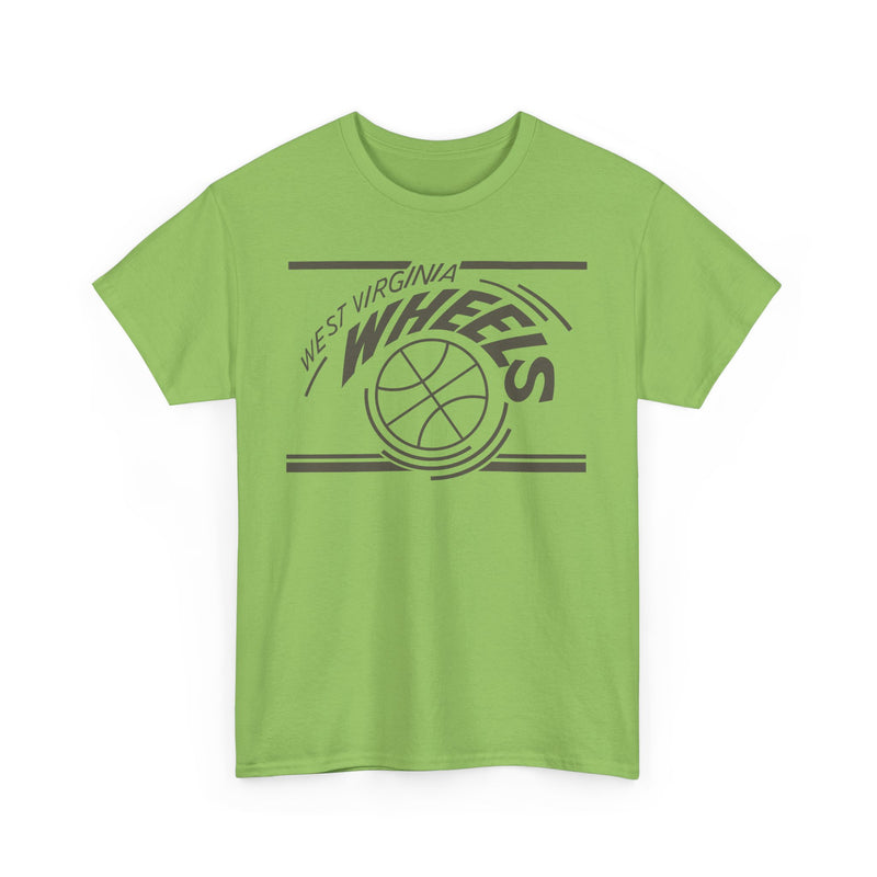 Load image into Gallery viewer, West Virginia Wheels Basketball 1978 All-American Alliance T-shirt