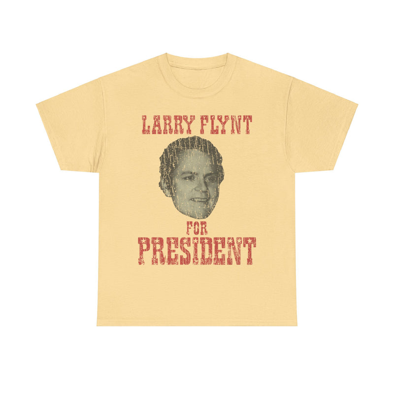 Load image into Gallery viewer, Larry Flynt for President 1984 Political Nostalgic T-shirt
