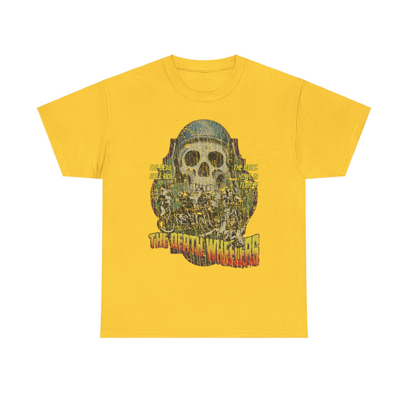Load image into Gallery viewer, The Death Wheelers 1973 Horror Action Bike Gang Movie T-shirt