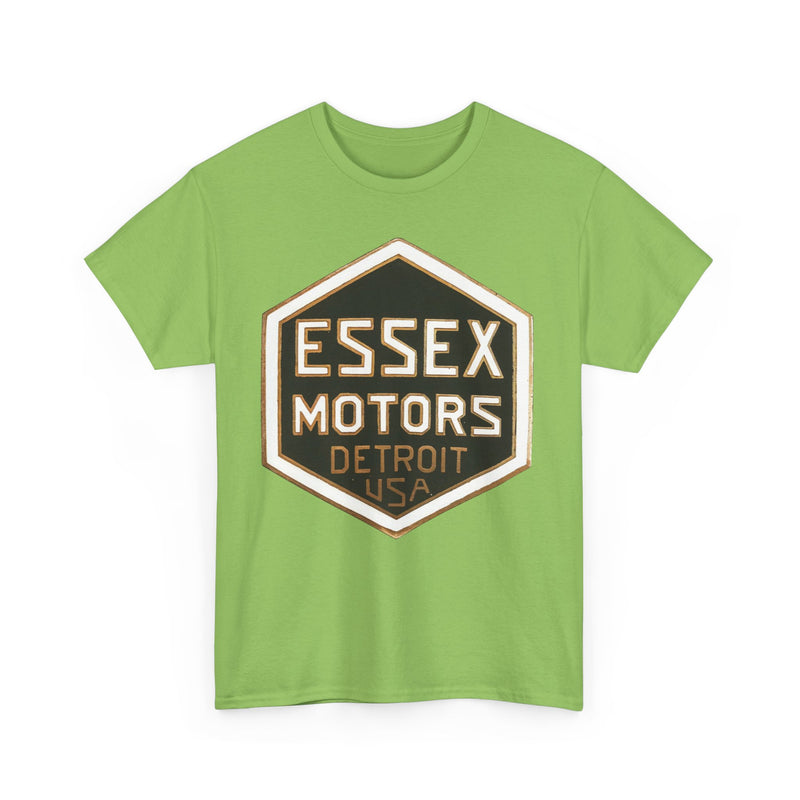 Load image into Gallery viewer, Essex Motors Detroit USA Gold Badge Rare Logo T-shirt