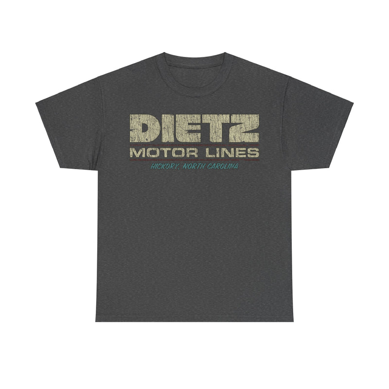 Load image into Gallery viewer, Dietz Motor Lines 1948 Trucking Distressed Print T-shirt