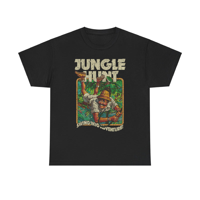 Load image into Gallery viewer, Jungle Hunt Swing Into Adventure 1982 Video Game T-shirt