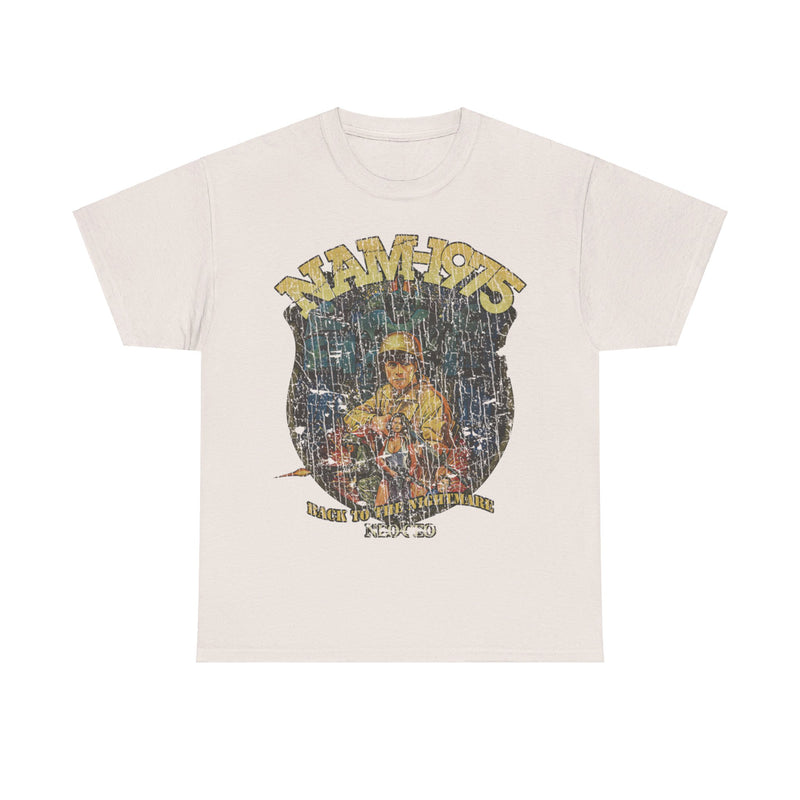 Load image into Gallery viewer, NAM-1975 Back To The Nightmare Video Game T-shirt
