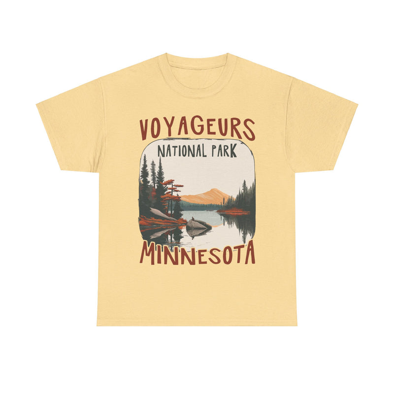 Load image into Gallery viewer, Voyageurs National Park Minnesota Poster Print T-shirt