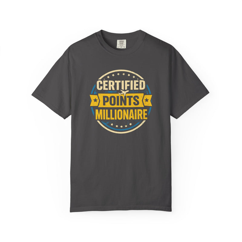 Load image into Gallery viewer, Certified Points Millionaire Credit Card Points Travel T-shirt