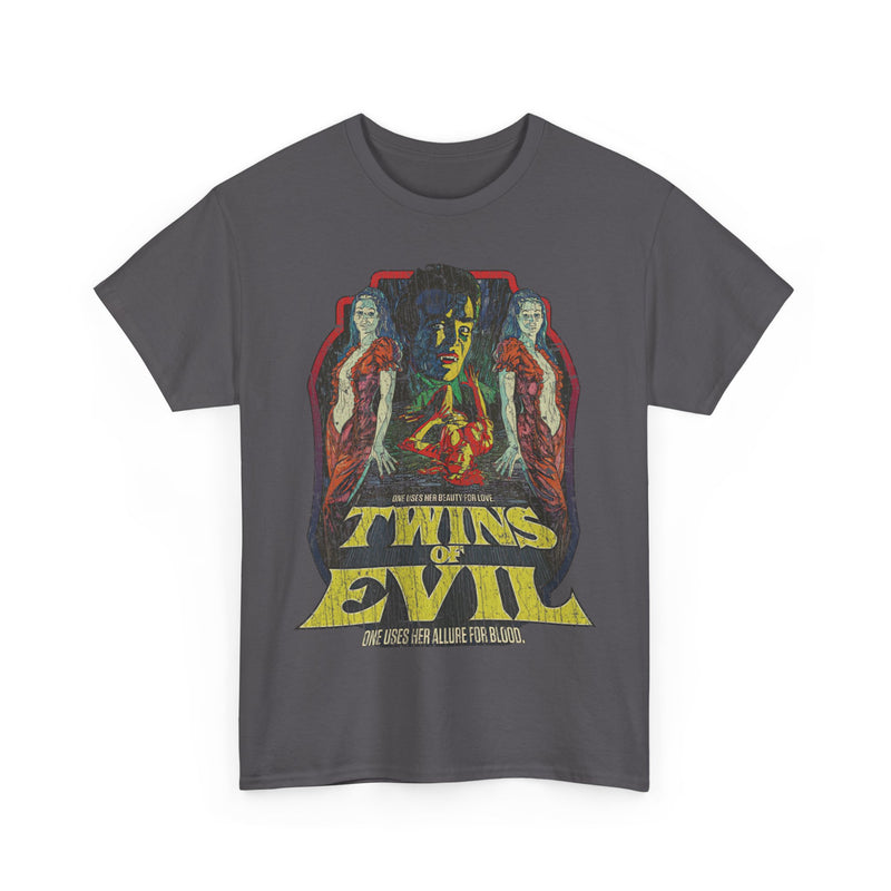Load image into Gallery viewer, Twins of Evil 1971 Vampire Horror Movie T-shirt