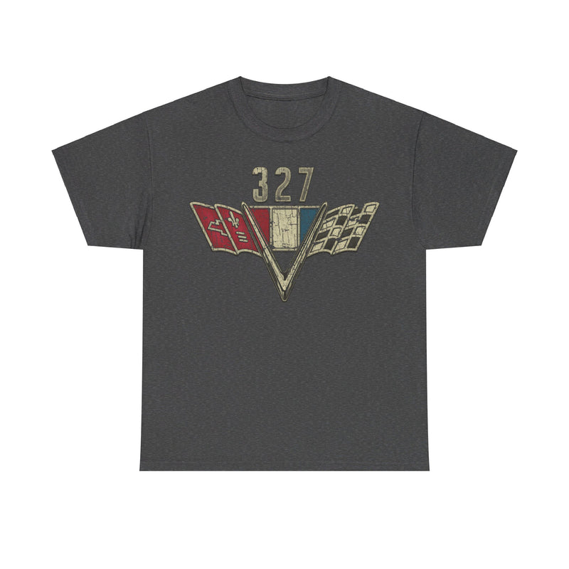 Load image into Gallery viewer, 327 Chevrolet Power V8 Engine Car Logo T-shirt
