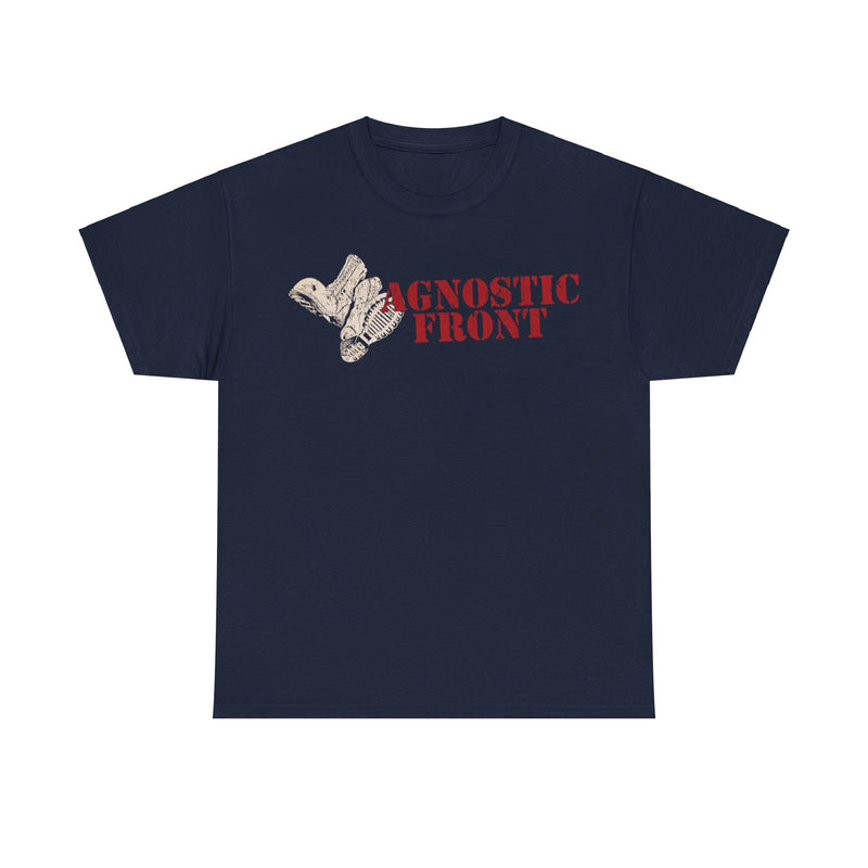Load image into Gallery viewer, Agnostic Front Logo Hardcore Music Rock Band T-shirt