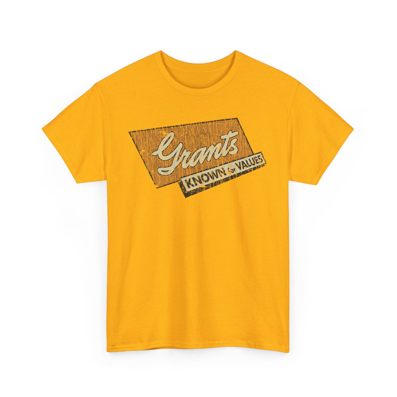 Load image into Gallery viewer, WT Grant Retail Store Grants Known For Values T-shirt