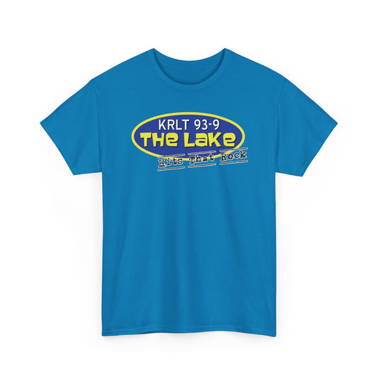 KRLT 93.9 The Lake T-Shirt - Radio Station Logo Tee - Rock Music