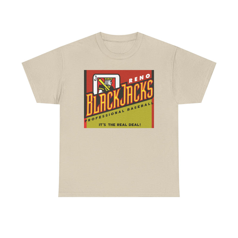 Load image into Gallery viewer, Reno Blackjacks Nevada Baseball 1999 T-shirt