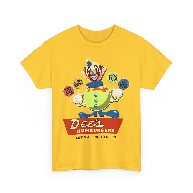 Load image into Gallery viewer, Dee's Hamburgers Let's All Go To Dee's Vintage Logo Chain T-Shirt