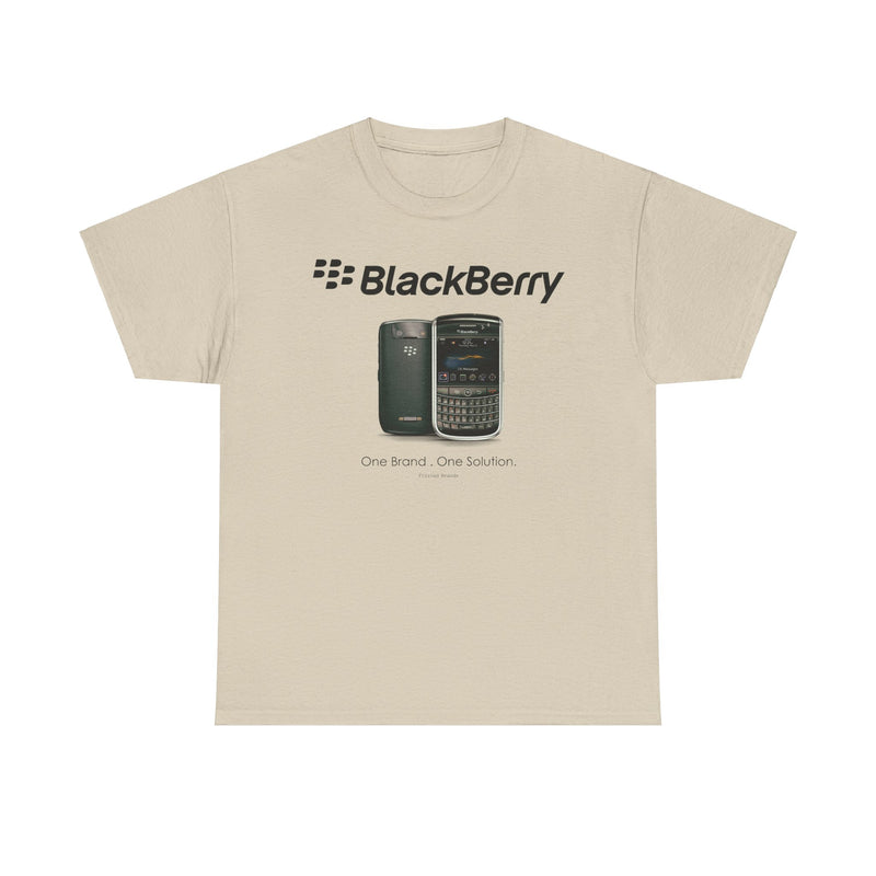 Load image into Gallery viewer, Blackberry Cell Phone One Brand One Solution Nostalgic Logo T-shirt