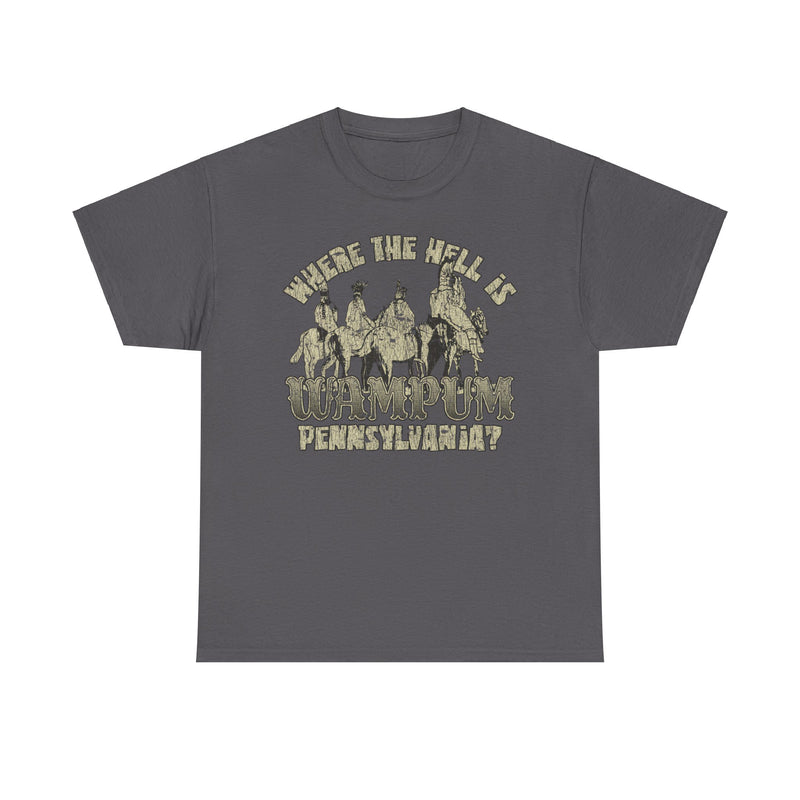 Load image into Gallery viewer, Where is Wampum Pennsylvania 1796 Nostalgic Tourist Trading T-shirt
