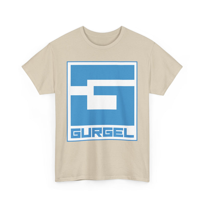 Load image into Gallery viewer, Gurgel Classic Blue Logo Brazilian Automobile Company T-shirt