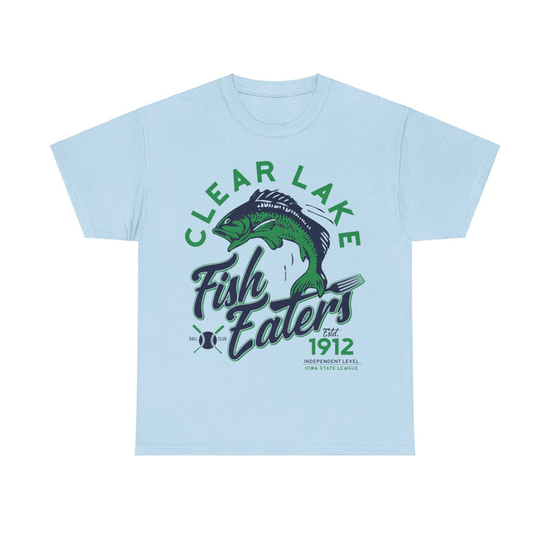 Load image into Gallery viewer, Clear Lake Fish Eaters Iowa State League Baseball T-shirt